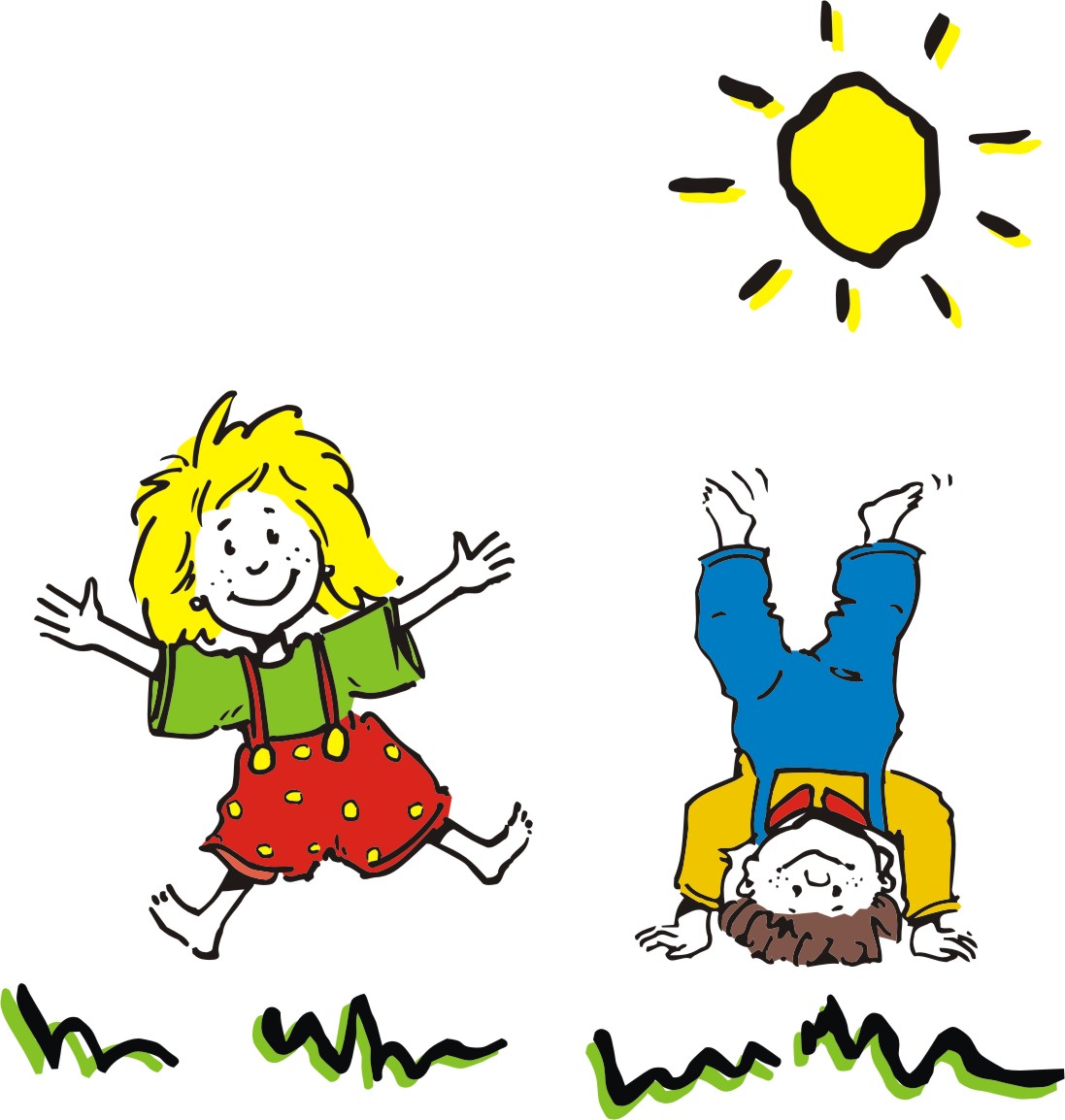 Kinder beim Spielen.